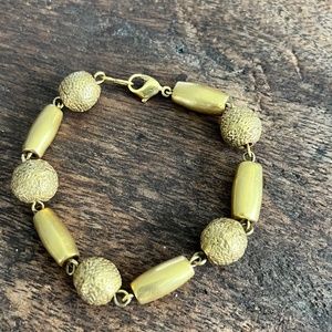 Chunky Knit Beaded Bracelet